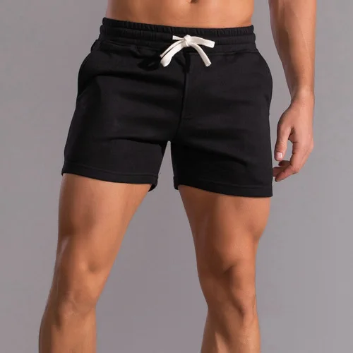 Training Shorts Men Gym Shorts Elastic Waist Drawstring Fitness Clothes Men Track Shorts Summer Breath and Cool Sports Style best men's casual shorts Casual Shorts