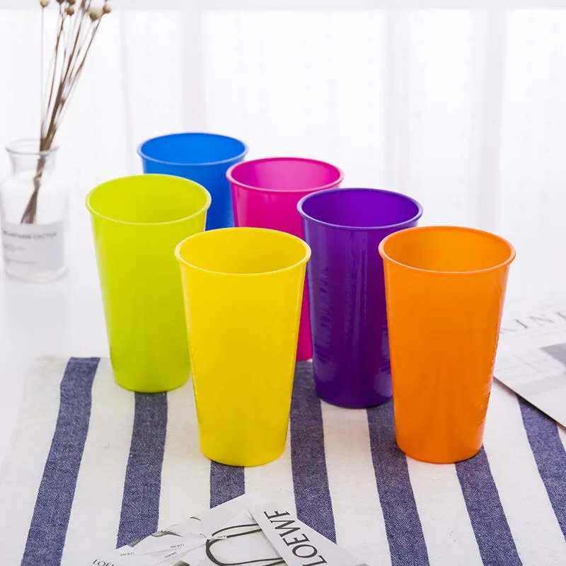 Plastic Cups Disposable Sturdy Party