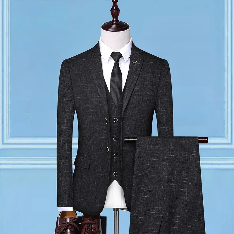 

Custom Made Groom Wedding Dress Blazer Suits Pants Business High-end Classic Dress Trousers ZHA06-30599