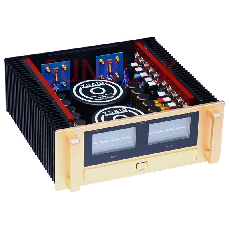 

A70 800W 2.0 Stereo Class A Amplifier 15024 15025 Gold Seal Tube Fully Balanced HiFi pure Rear Power Amplifier Audio