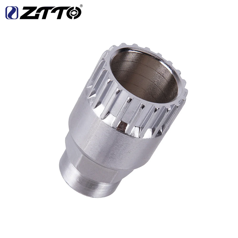 Bicycle Bottom Bracket Tool ZTTO Bike Bottom Bracket Socket Tool For Cartridge ISIS MTB Road Bicycle 20 Teeth Tapered Squared Remover Spanner Repair Wrench