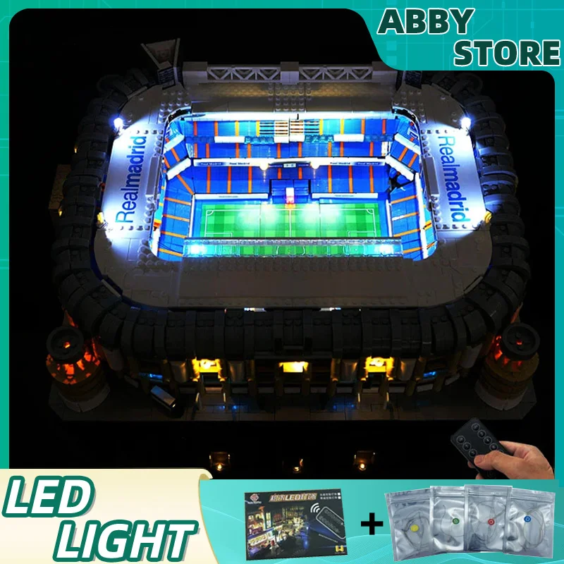 

Детский конструктор с дистанционным управлением для стадиона лего 10299 Сантьяго Бернабеу, строительные блоки, игрушка из кирпичей (только фото, модель без блоков)