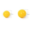 Durable PVC Spiked Massage Ball Trigger Point Sports Fitness Hands Feet Plantar Pain Relief Fasciitis Relief 7cm/9cm Yoga Ball 3