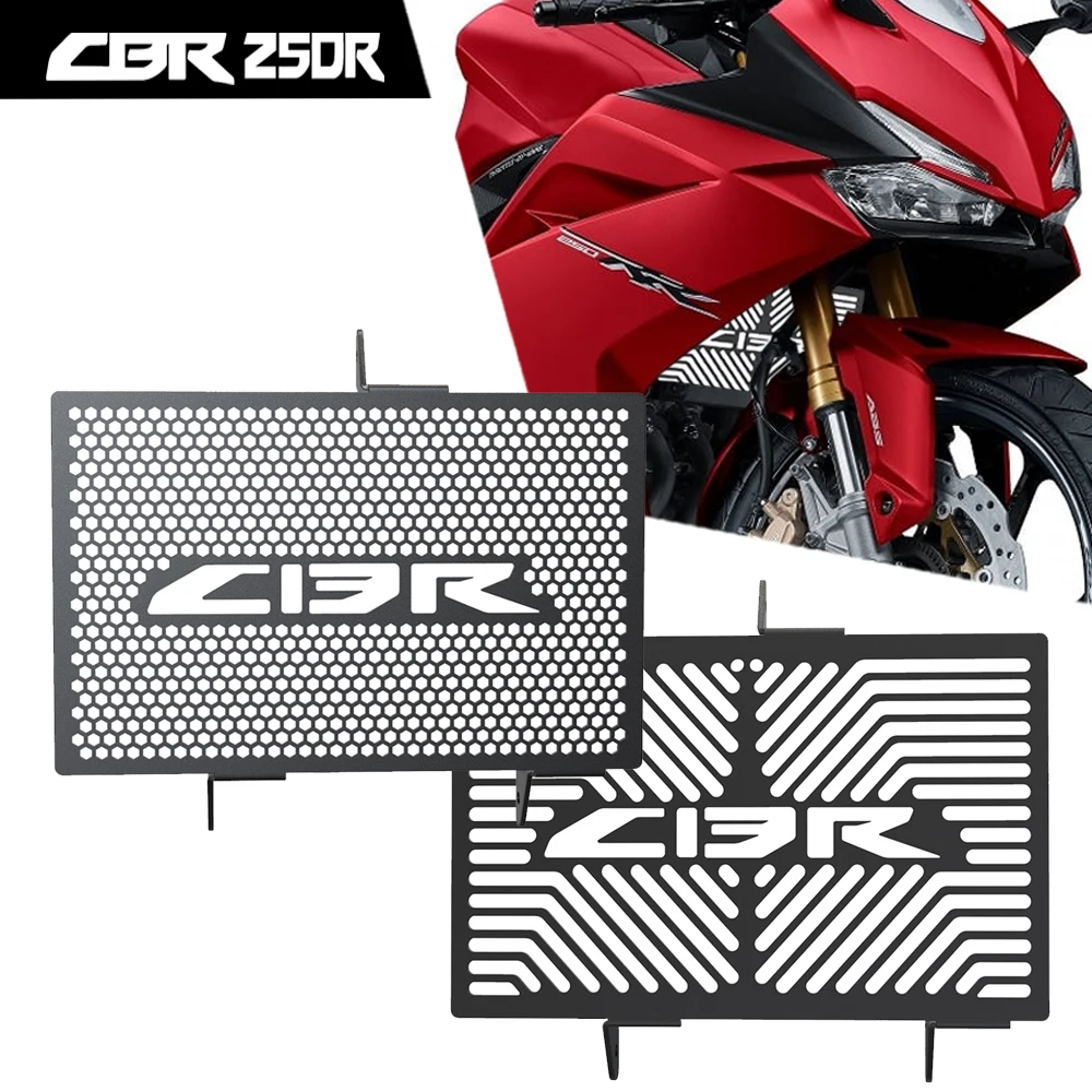 

Motorcycle Accessories Radiator Grille Cover Guard Protection Protetor For HONDA CBR250R CBR300R CB300F CBR 250R 300R 2011-2023