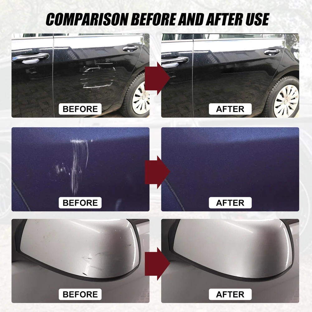 Car Scratch Repair Pen Scratch Remover Compound Remove Stubborn Dirt Polishing Refinishing Wax Car Paint Scratch Repair Wax Auto Paint Care