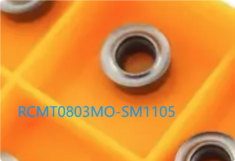 10개입 오리지널 카바이드 인서트 RCMT0803MO-SM1105