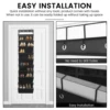 10 Tier Over The Door Shoe Rack Cloth Hanging Shoe Rack Fabric Cabinet Closet Organizer Clothes Storage Bag 3