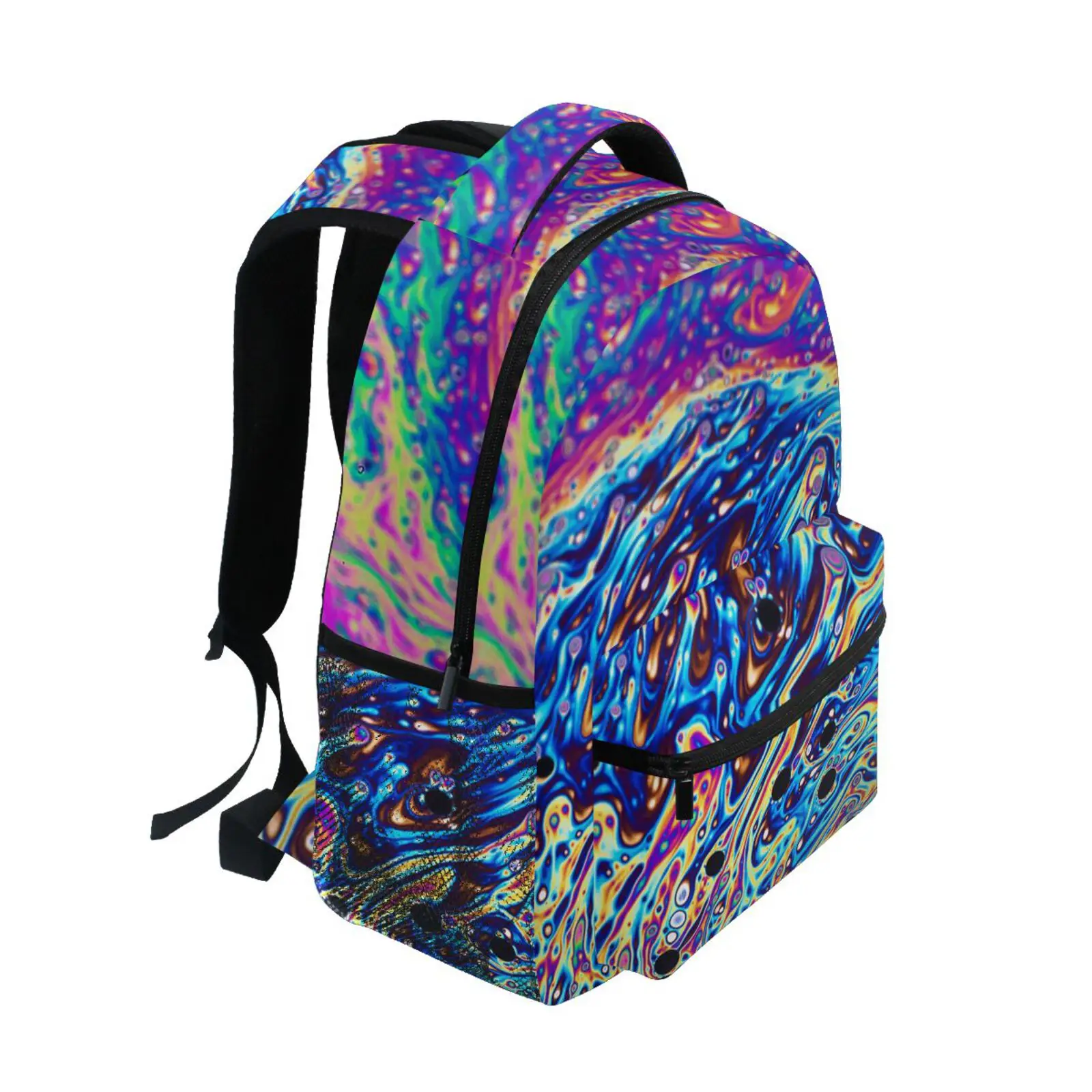 2022 Fashion School Bag For Girls Waterproof Light Weight Children Backpack Bookbags Color Printing Kids School Backpack mochila