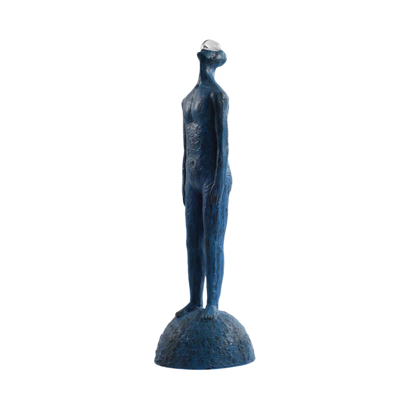 

YY Modern Light Luxury Character Sculpture Crafts Lobby Club Art Decoration