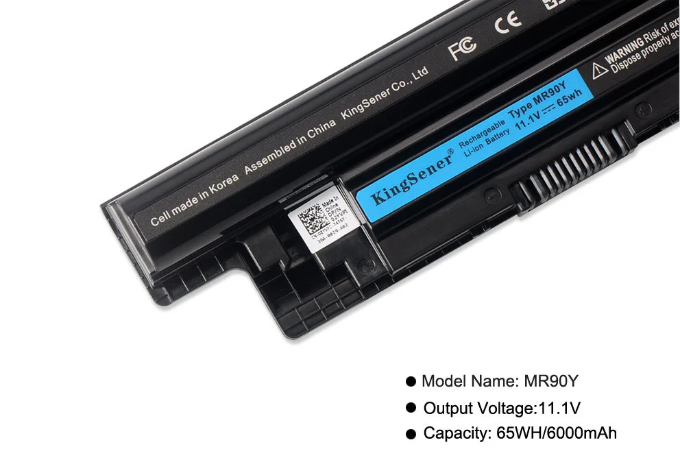 kingsener coreia celular xcmrd bateria do portátil para dell inspiron