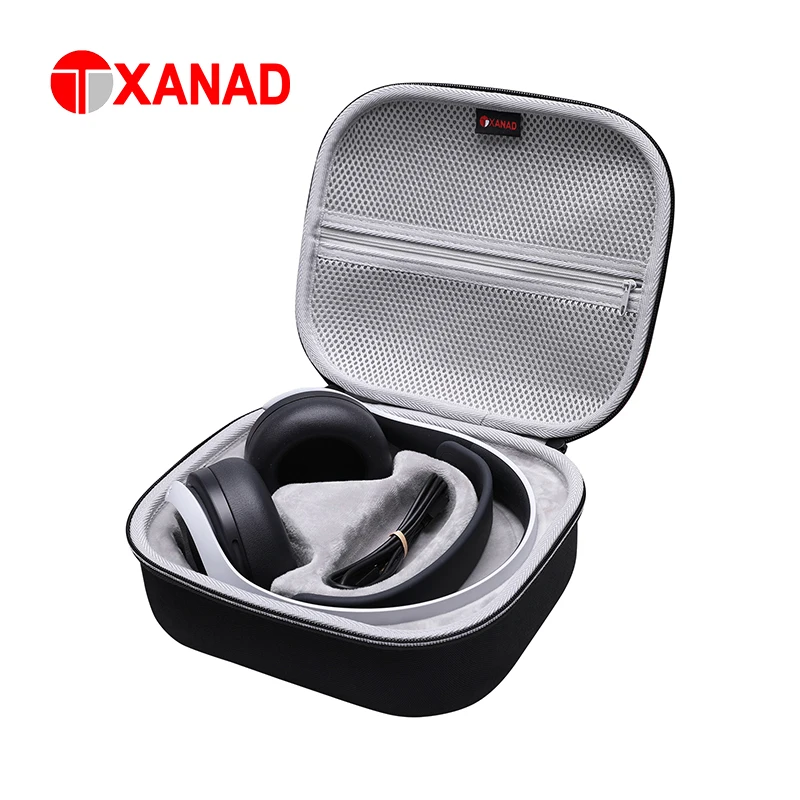 Xanad-eva Hard Case para Sony Pulse 3d Wireless Headconjunto Protetora Carregando Bolsa de Armazenamento