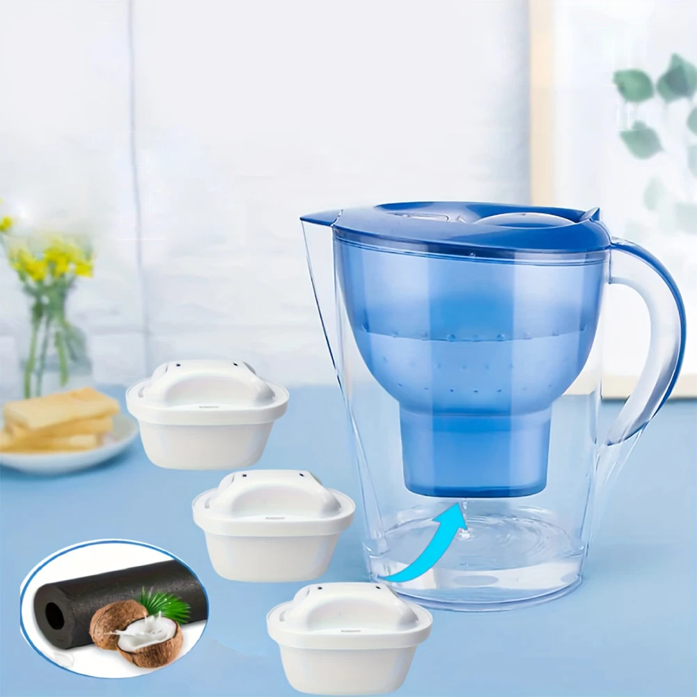 3 Pack Water Filter Cartridge Water Filter Replacement Replacement for Maxtra+ Maxtra Plus Maxtra Mavea