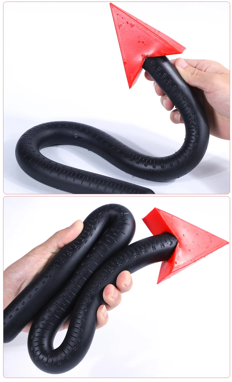 Silicone Devil Tail Anal Plug With Whip For Anal Play_voghion.com