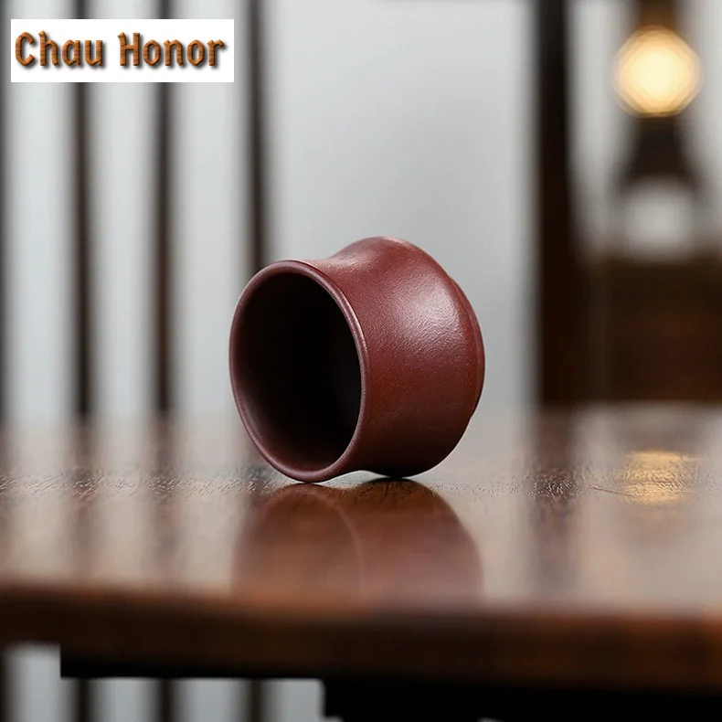 110ml Handmade Bird Zisha Teacup Japanese Tea Bowl  Tea Cup Tea-tasting Fragrance Cup Chazhan Master Cups Drinkware Collection