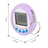 1Pcs 90S Nostalgic Tamagotchi Electronic Pets Console Kid’s Toy Portable Keyring Funny Virtual Cyber Toy Christmas New Year Gift 6