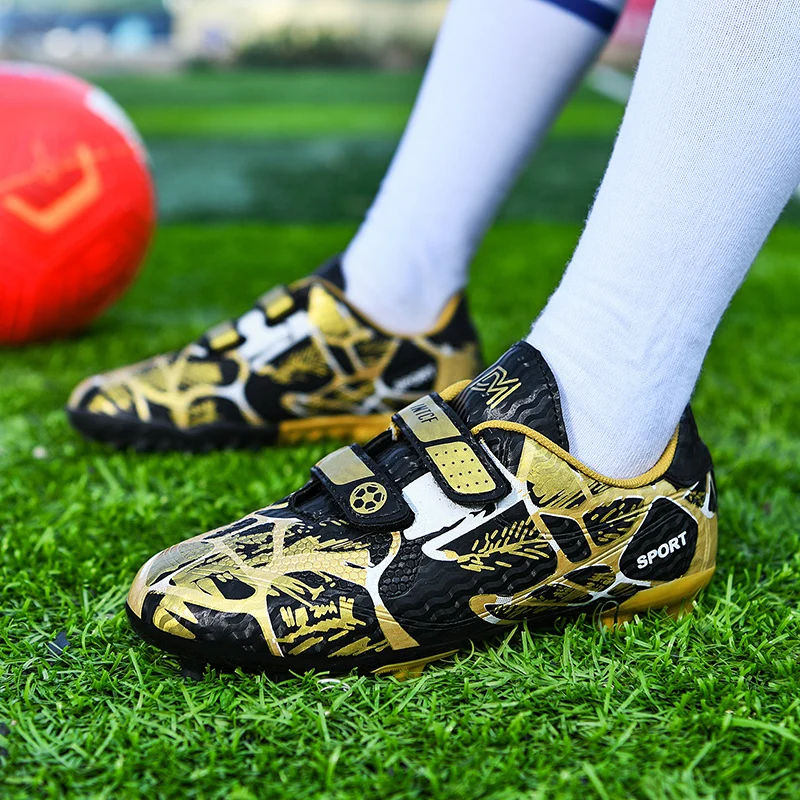 Kids Soccer Shoes FG/TF Football Boots Professional Cleats Grass Training Sport Footwear Boys Outdoor Futsal Soocer Boots 28-38 5