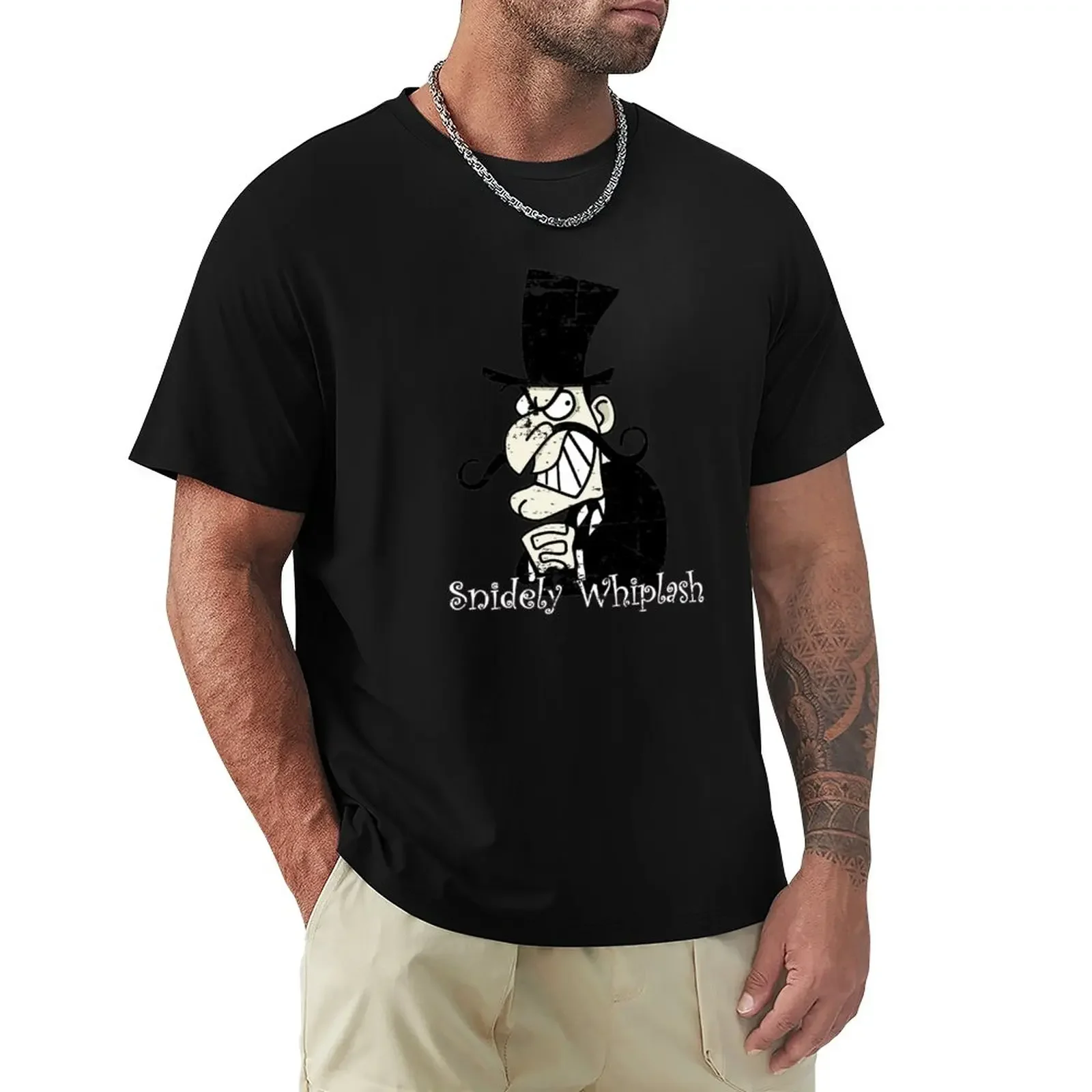 

Snidely Whiplash T-Shirt plus size tops hippie clothes mens t shirts