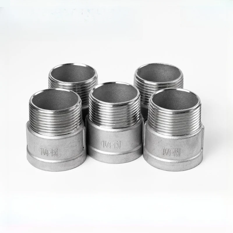 304 Stainless Steel Male Female Thread fitting Reducer 1/8&rdquo; 1/4" 3/8" 1/2" 3/4" British Water Pipe Adapter