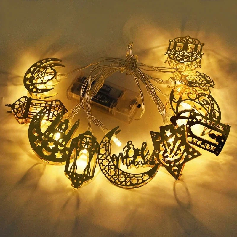 Guirlande Lumineuse Ramadan, 20 LED Guirlande Lumineuse Musulmane