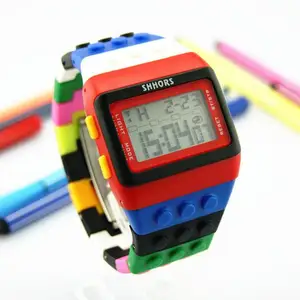 Electronic Watch For Men Small Colorful Wrist Watch Fashion Boys Digital Wrist Watches Rectangle Dial Women Clock Часы Мужские