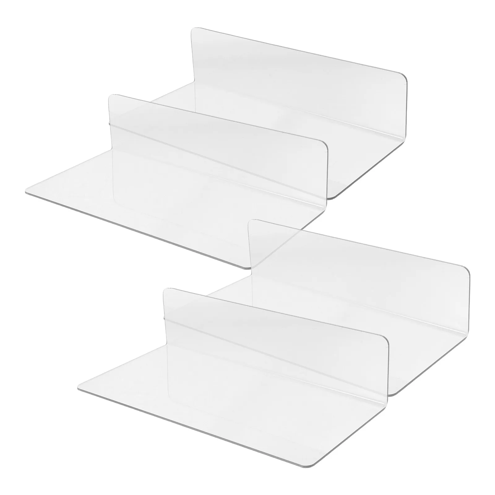 4Pcs 가구 애완 동물 장벽 두꺼운 PVC L 모양의 소파 개 고양이 스토퍼는 애완 동물이 가구 아래로 들어가는 것을 방지합니다.