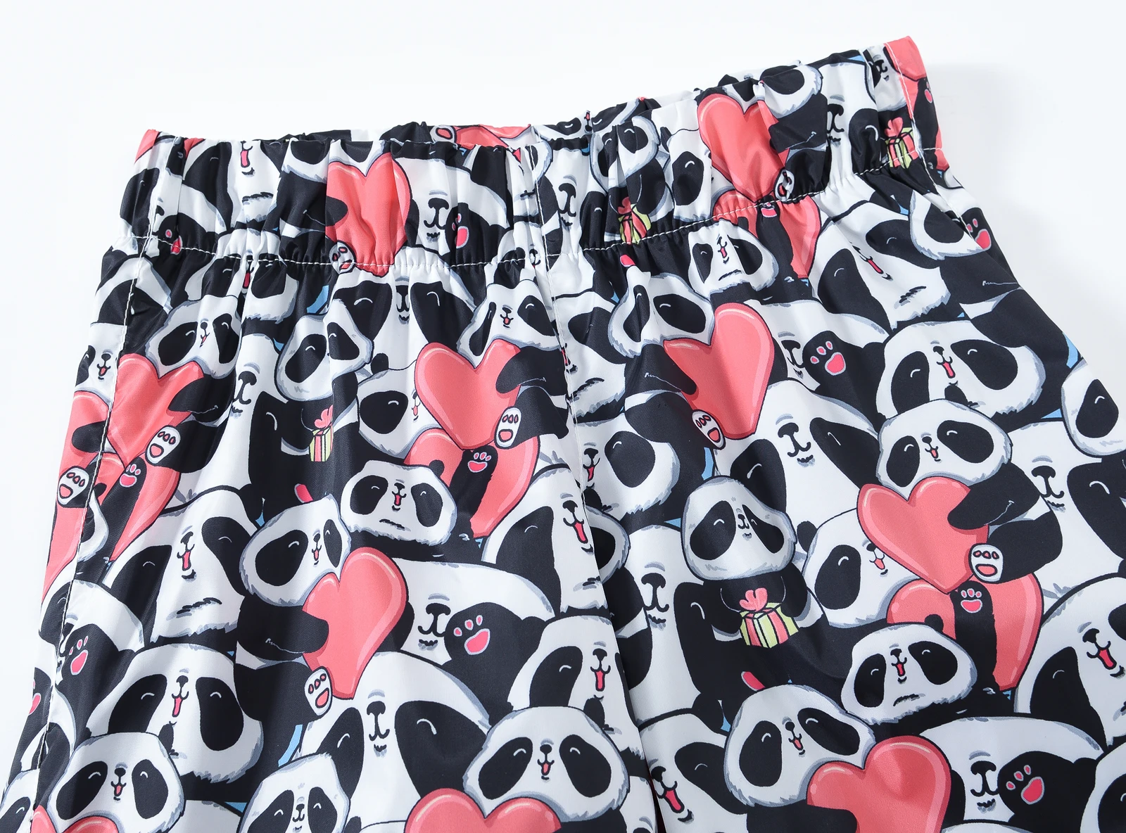 بنطال بخصر مرن للأولاد والبنات ، بنطال كاجوال للجوكر ، مقاوم للماء ، مطبوع لطيف ، دواسة