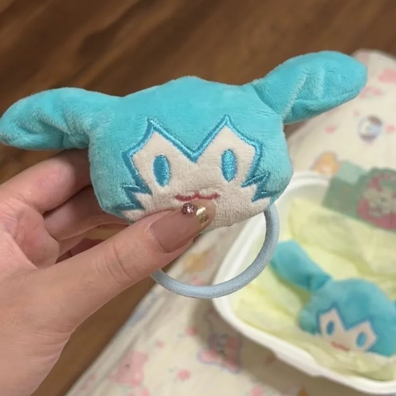 Cute Cartoon Scrunchies, New Girlish Hair Accessories with High Elasticity