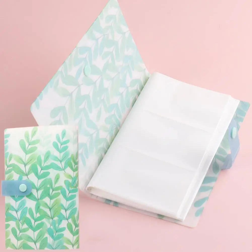 Nail Decal Display Book Exquisite Pattern Multiple-compartment Plastic Empty Storage Holder Nail Sticker Collecting Book