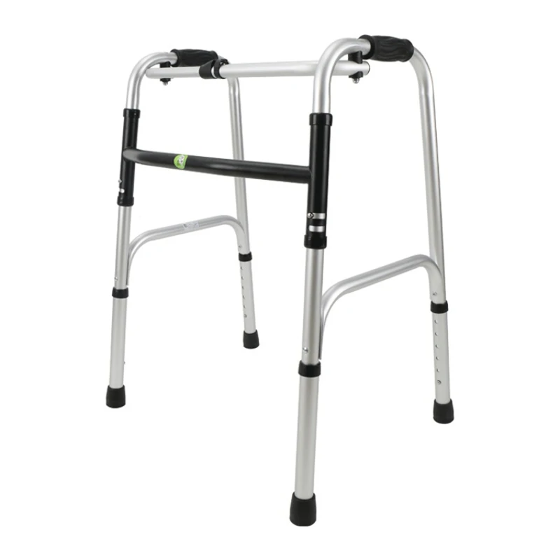 

FZK Elderly Walking Aid Disabled Walking Aid Aluminum Alloy Folding Anti slip Walking Aid Four legged Crutch