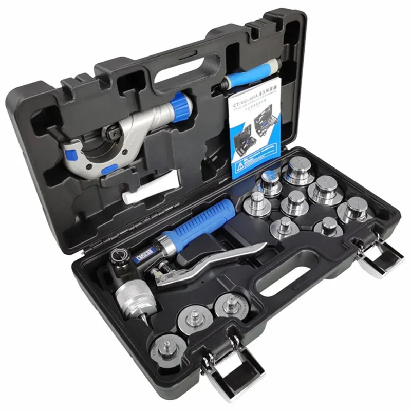 Hydraulic Expander HVAC Hydraulic SWAGING Tool Kit For Copper Tubing Expanding Copper Tube Expander Tool 3/8" to 1-5/8" VG-300AL 2