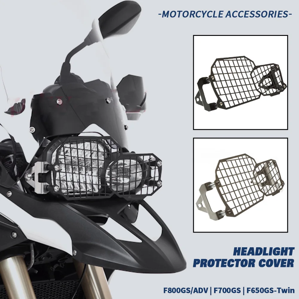 

Motorcycle Headlight Protector cover grill guard FOR BMW F650GS Twin 2008-on 2012 2013 F650 GS ABS Standard Dakar Accessories