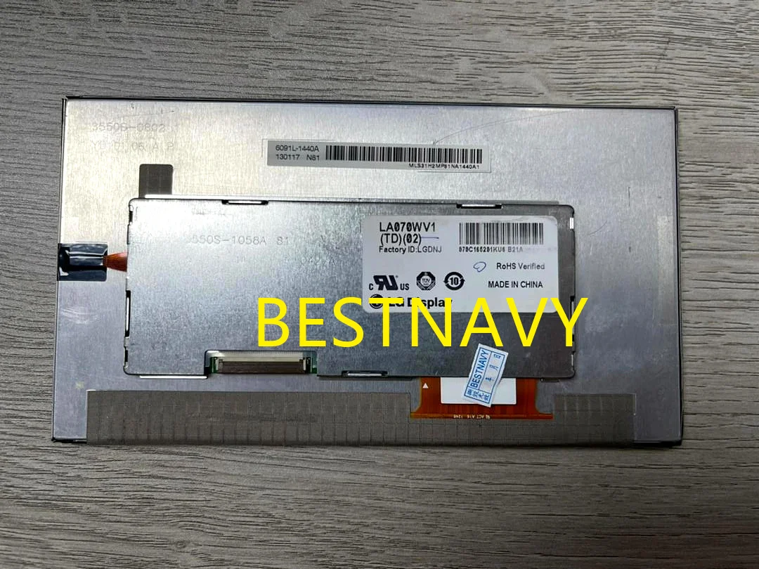 테스트 양호 7 인치 LCD 디스플레이 LA070WV1-TD02 LA070WV1-TD03 LA070WV1 TD02 TD03 Opel 자동차 DVD GPS 네비게이션 오디오