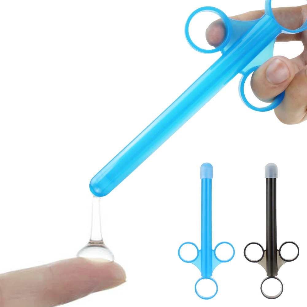Syringe Enema Injector Anal Vagina Clean Tools Adult Products Lube 10 ML Launcher Lubricant Applicator Sex Toys Adults sex lubricant