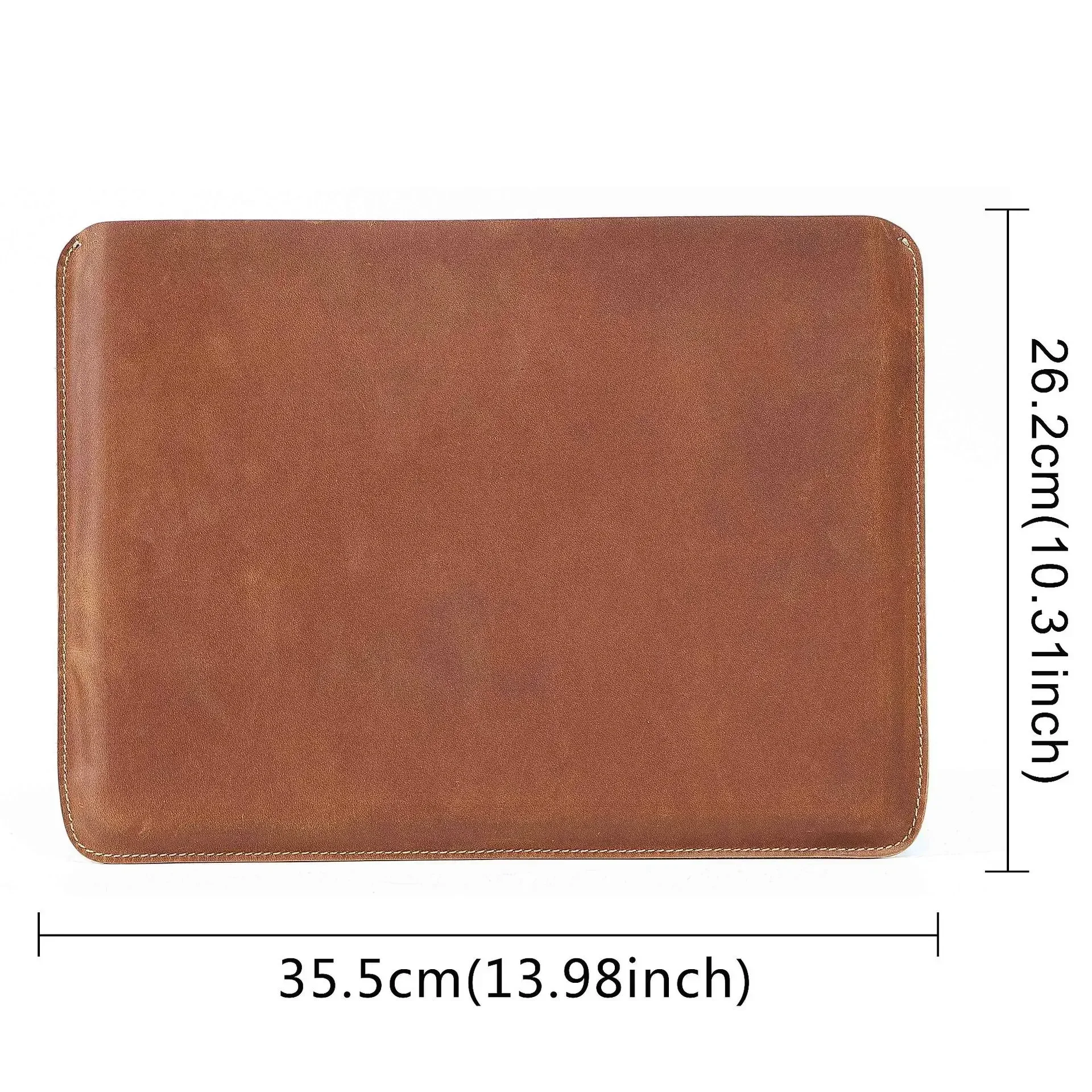Luxurious Genuine Leather Slim Laptop Sleeve – Ultra-Thin Protective Case