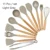 Best Silicone Cooking Utensil Set Wooden Handle Spatula Soup Spoon Brush Ladle Pasta Colander Non-stick Cookware Kitchen Tools 17