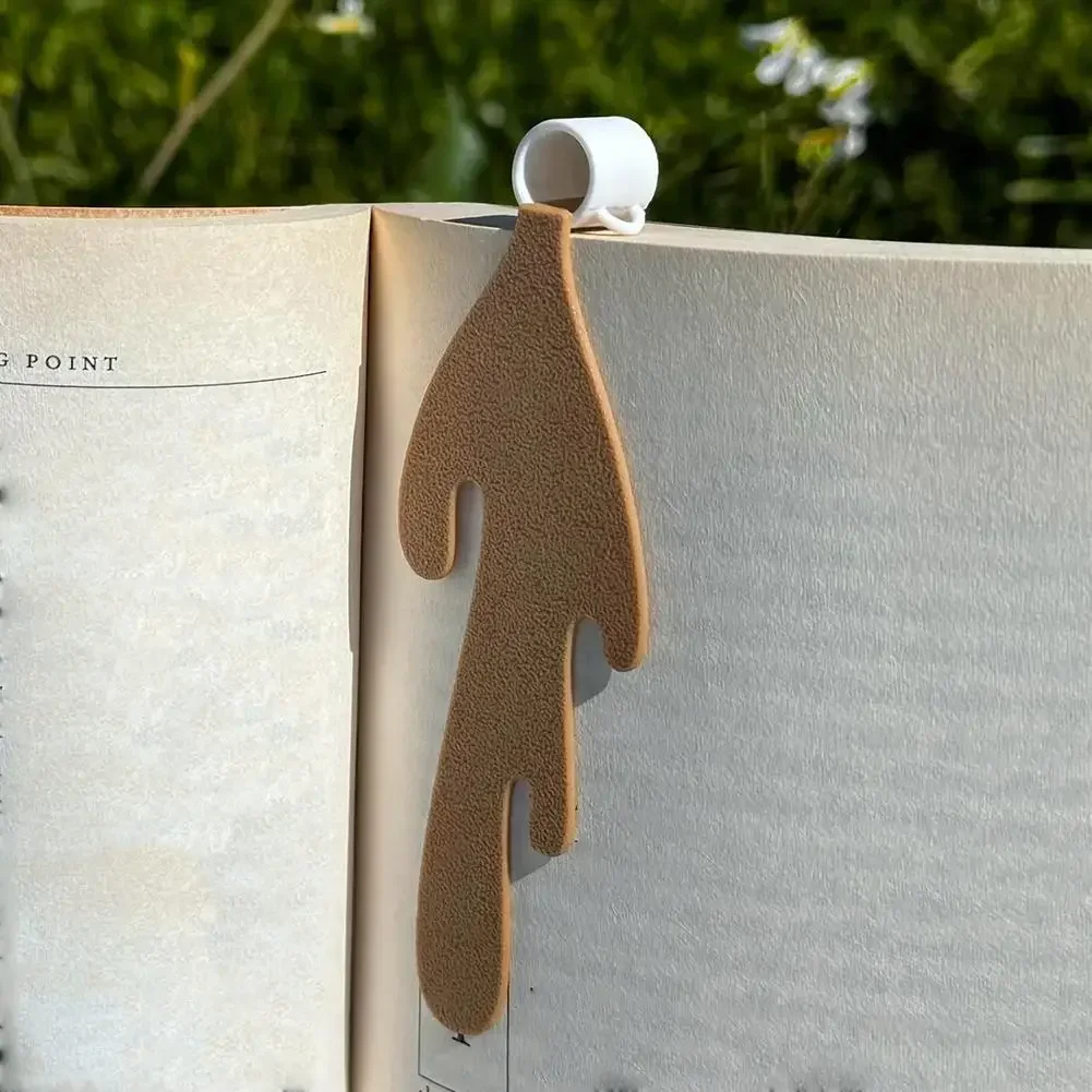 Funny Spilled Coffee Bookmark 1pc