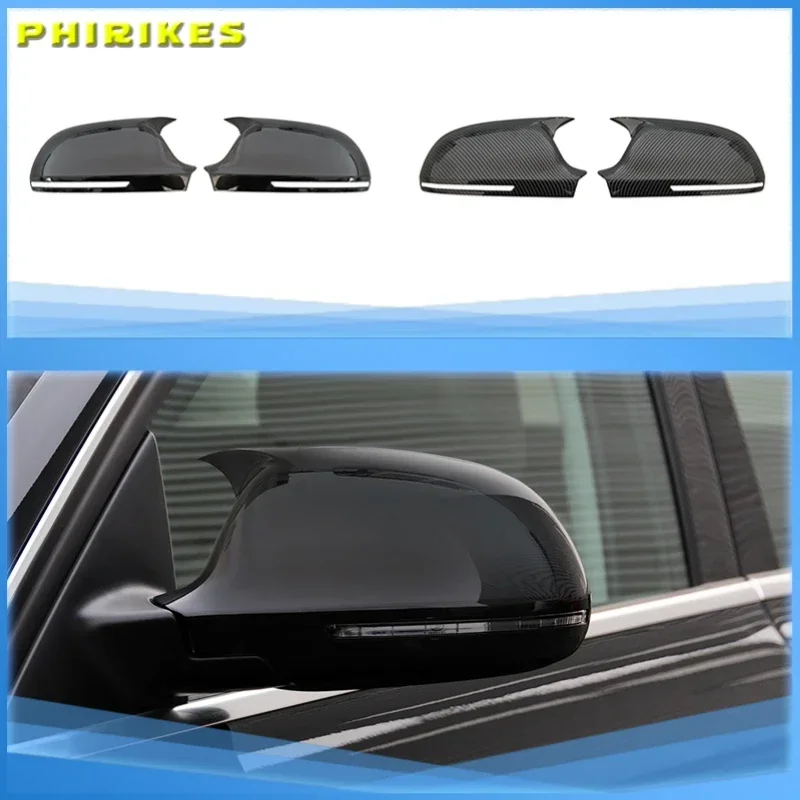 Premium Car Mirror Cover with Signal Light Protection - Sleek Rearview Enhancement