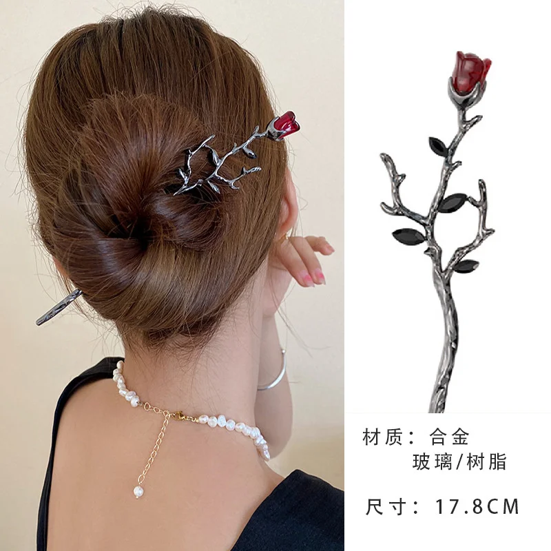 Vintage Harajuku Halloween Hair Sticks Chopstick Hairpins Women Hair Clip Pin Headwear Wedding Role Play Headdress Jewelry Gifts hair accessory hair stick hair clip hair headdress jewelry accessories bridal headwear