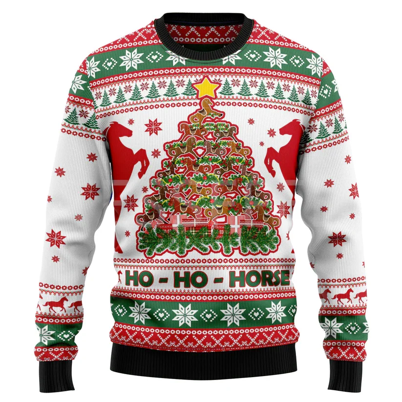 thumbnail image 1 of Suéter feo de Navidad para cosplay, dibujo de perro, gato, Papá Noel, tatuaje de manga larga, impresión 3D, otoño e invierno, jersey informal Harajuku 14, 1 of 5