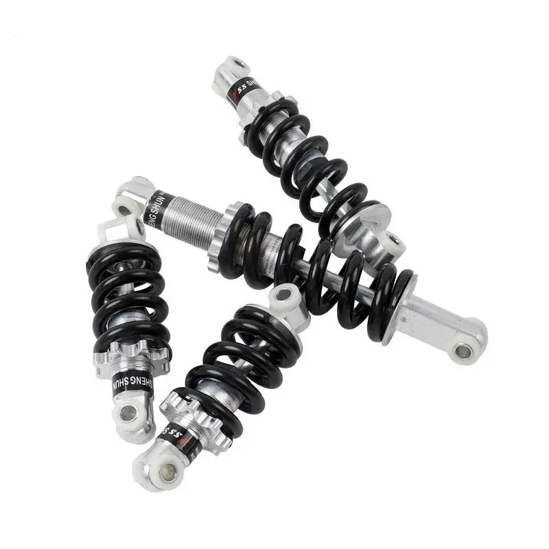 1Pcs 안정적인 서스펜션 스프링 충격 흡수 장치 100/125/150mm 500/750/1200LBS 자전거 충격 흡수 장치 8mm 구멍 간편한 설치
