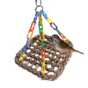 Birds Cage Accessories Bite resistant Wear resistant for Parakeets Parrot Hammock Bird Perch Bird Hanging Bed Parrot Swing Toys 4