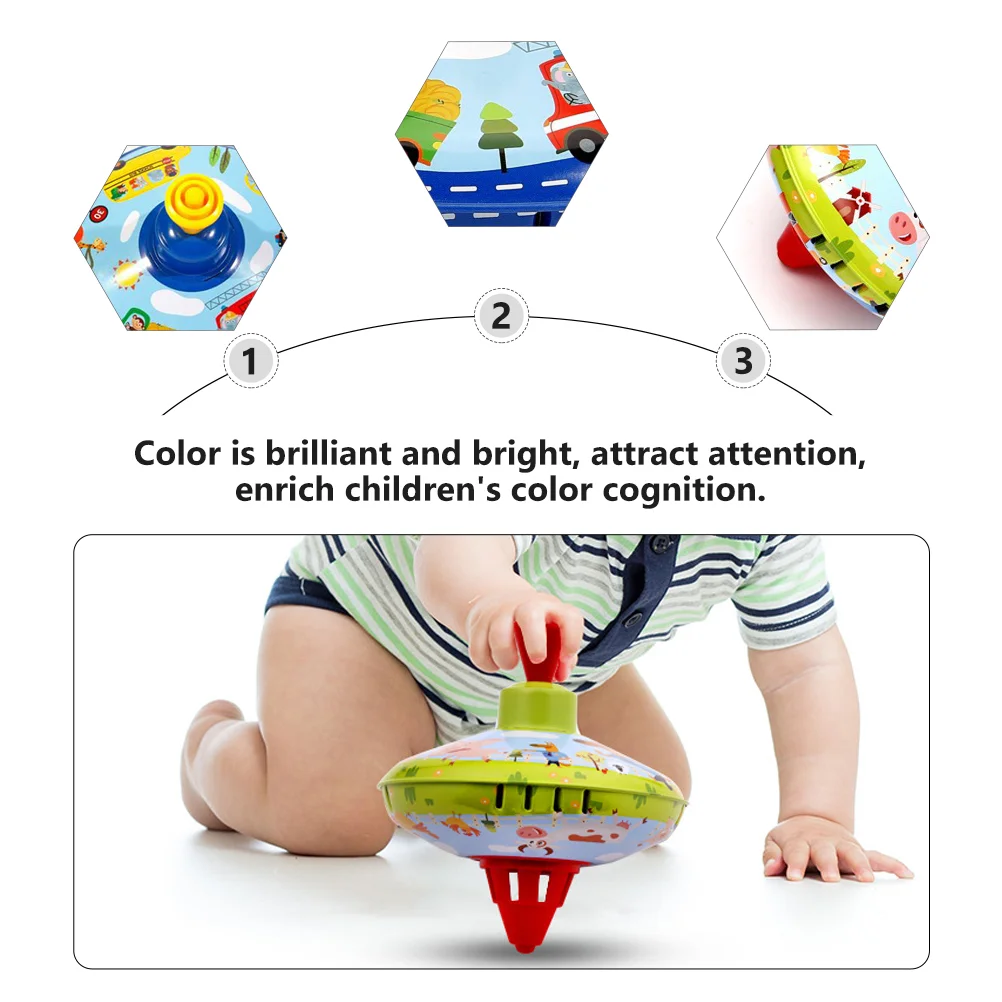 회전 자이로 장난감 클래식 매직 스피닝 탑 자이로스코프 장난감, 어린이 교육용 장난감, 생일 선물, 파티 선물