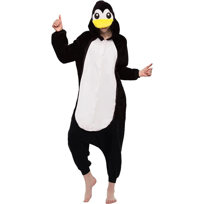 

CMS Mailanda Panda Cosplay Pajamas Adult Unisex Onesies Animal Sleepwear Halloween Costume