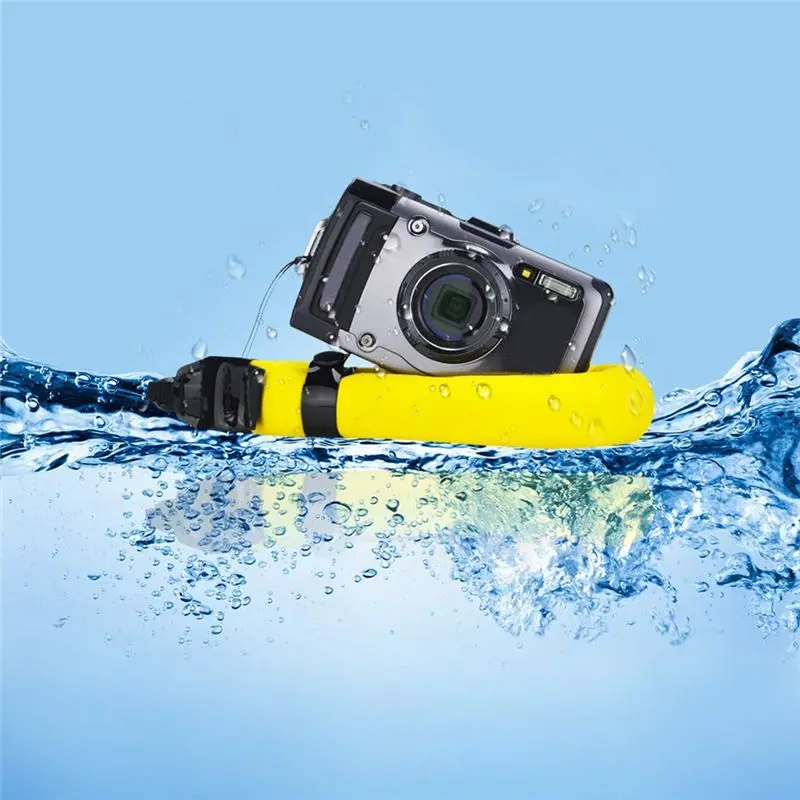 고프로용 카메라 플로트 스트랩, 물에 뜨는 방지 팔찌형 폰 플로팅 스트랩, 액션 카메라용 방수 플로트 스트랩