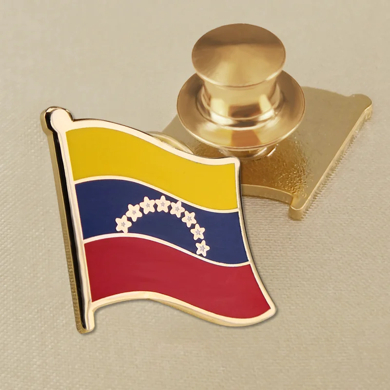 LOT OF 3 Venezuela Flag Lapel Pins Venezuelan Flag Pin 
