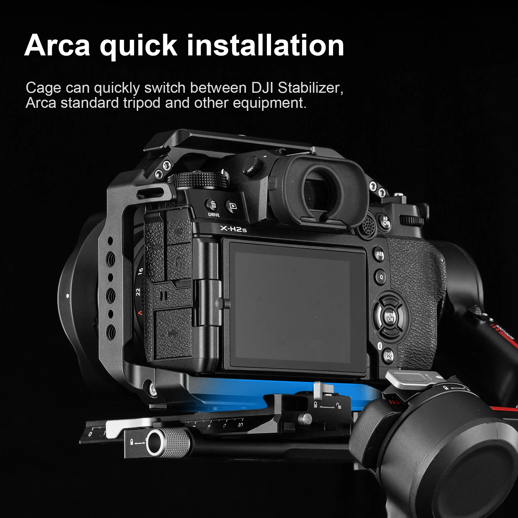 Selens Professional Aluminum Camera Full Cage Photography