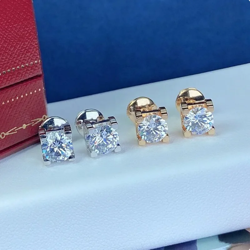 

Женские серьги из серебра 925 пробы, с фианитами