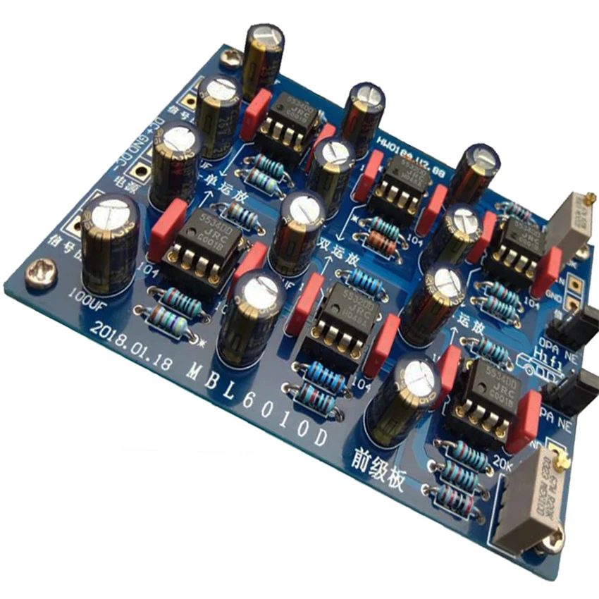 HIFIMBL6010DPreampToneAudioBoardPresignalBufferAmplifierBoard