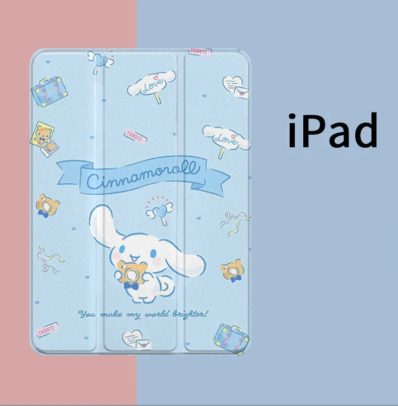 Sanrio Cinnamonroll Ipad Air 2021 Case Air 4 Silicone Protective Case For Ipad Pro Mini 6 10.2