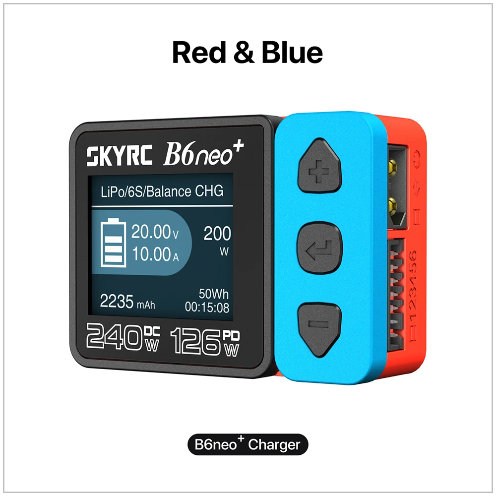 รูปสินค้า เครื่องชาร์จแบตเตอรี่ SkyRC B6 Neo 200W สำหรับ LiPo 6S